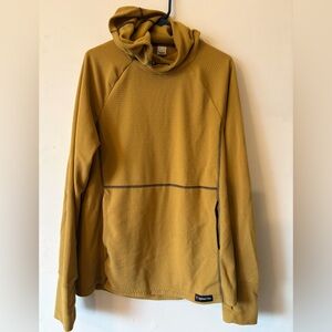 LightHeart Gear Mustard Yellow Microgrid Fleece - Men’s Medium